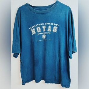Mens Georgetown Hoyas Adidas College Tee